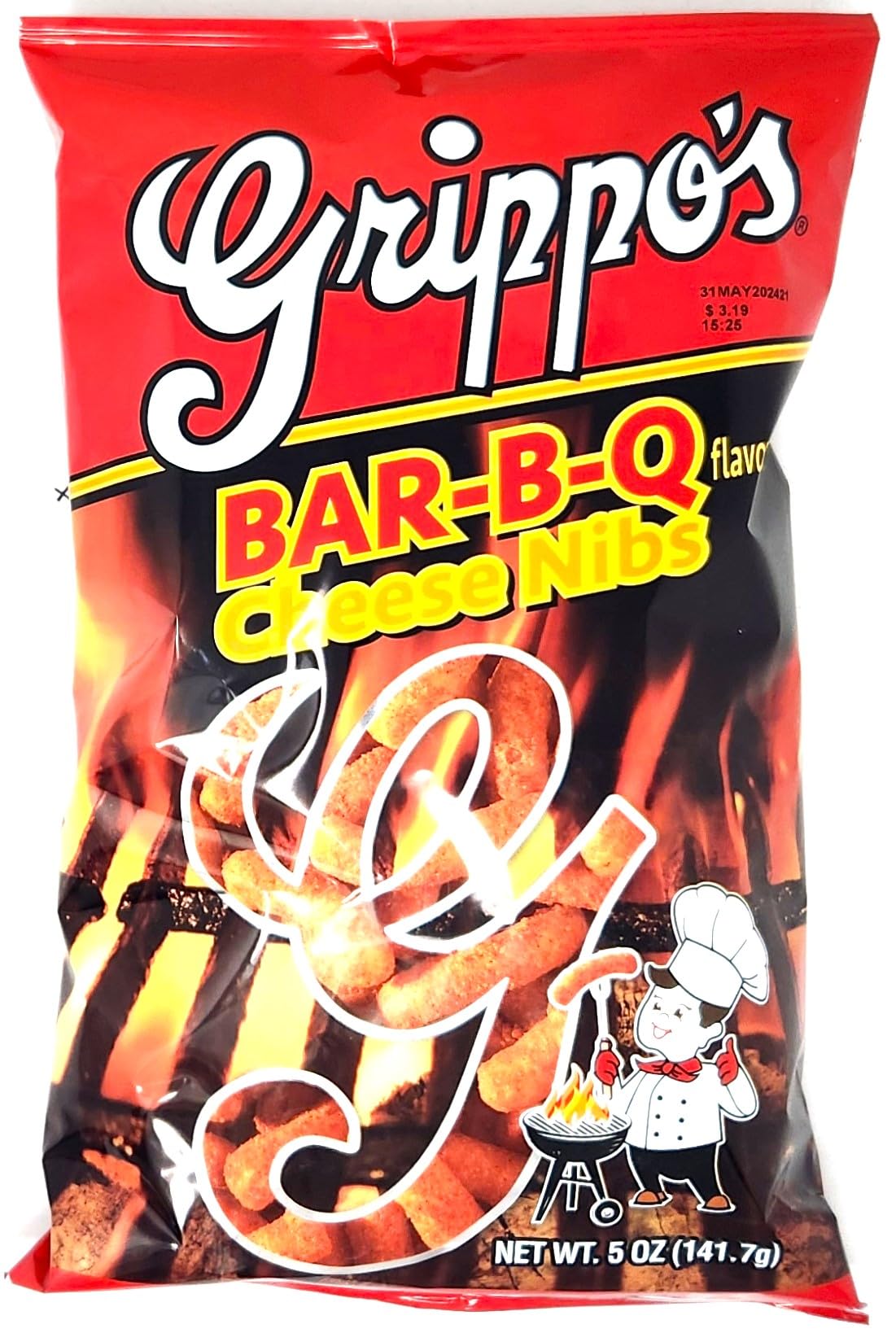 grippos cheese puffs