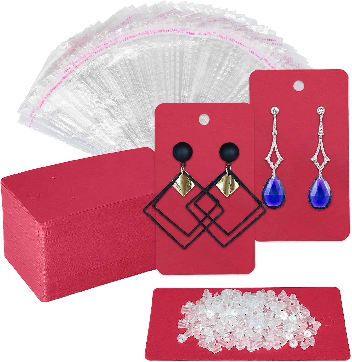 Twavang Blue Earring Display Cards Set 3.5" x 2" image 5