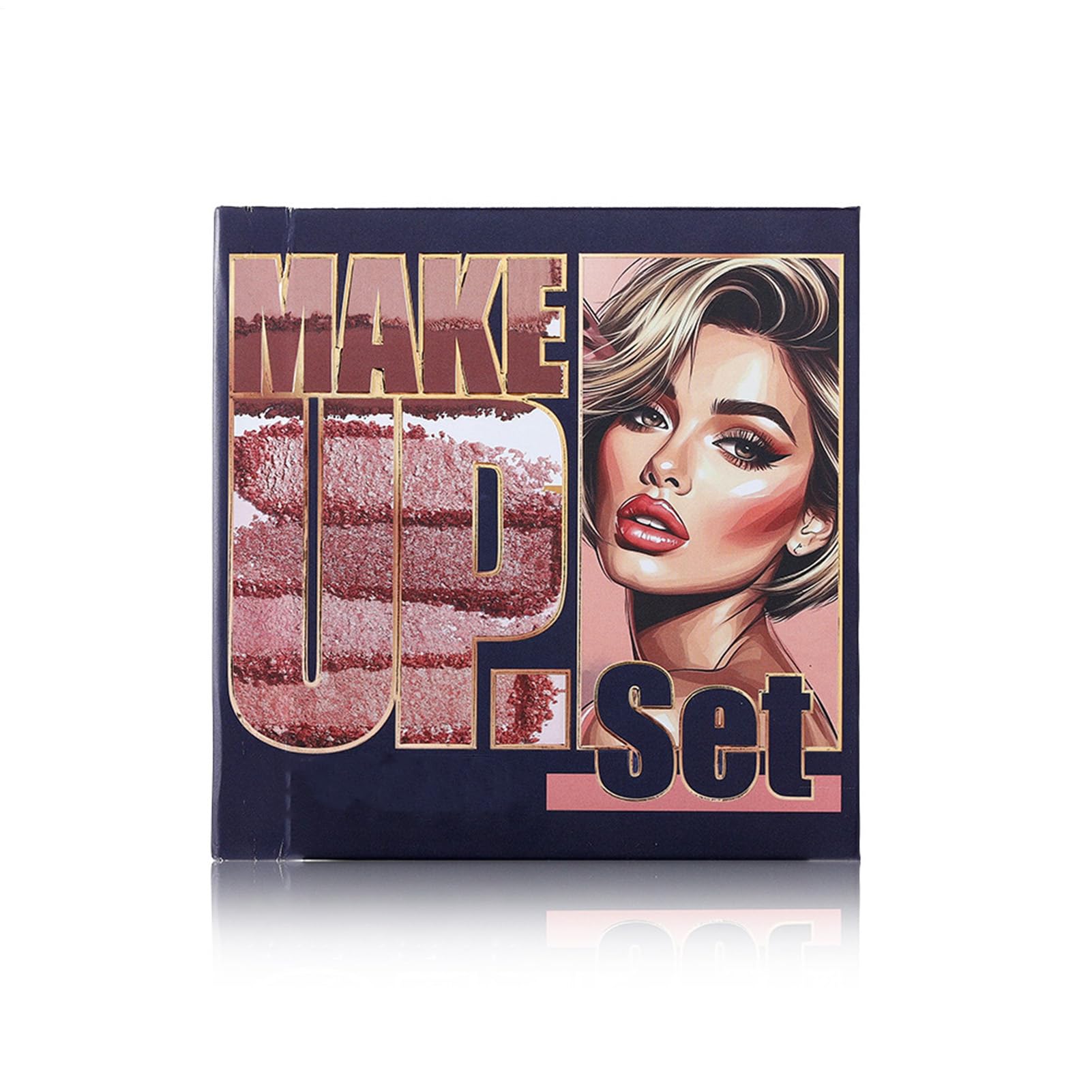 Palette Trucco Fard Correttore Sfumabile | Palette di Trucco con Polvere per Contorno e Ombretti Per Viso Occhi Labbra Donne Ragazze San Capodanno Matrimonio