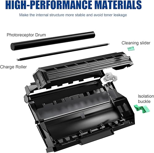 Miniatura 6 de Unidad de tambor de alto rendimiento DR730 (no tóner) Reemplazo para Brother DR 730 Unidad de tambor MFC-L2710DW MFC-L2750DW HL-L2370DW HL-L2350DW