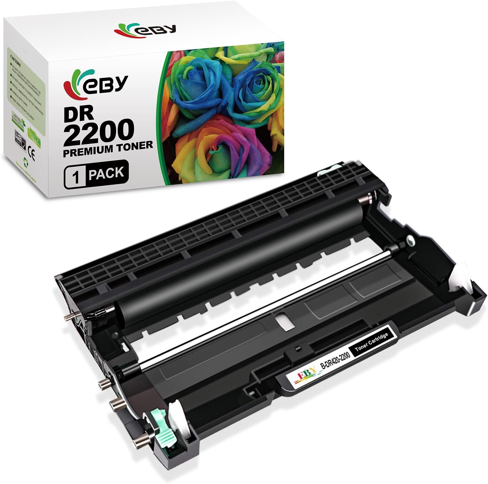 EBY DR2200 Drum Compatible with Brother HL-2240 HL-2130 DCP-7055 HL-2240D DCP-7065DN HL-2132 HL-2270DW HL-2250DN DCP-7060D MFC-7460DN DCP 7060 DCP7070DW MFC-7860DW MFC- 7360N MFC-7460N