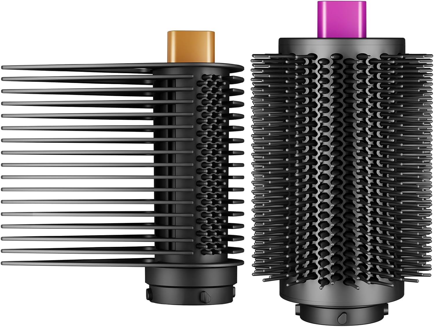 Wide-Tooth Tension Comb and Upgraded Large Round Volumizing Brush for Dyson Airwrap HS01 HS02 HS05 HS08