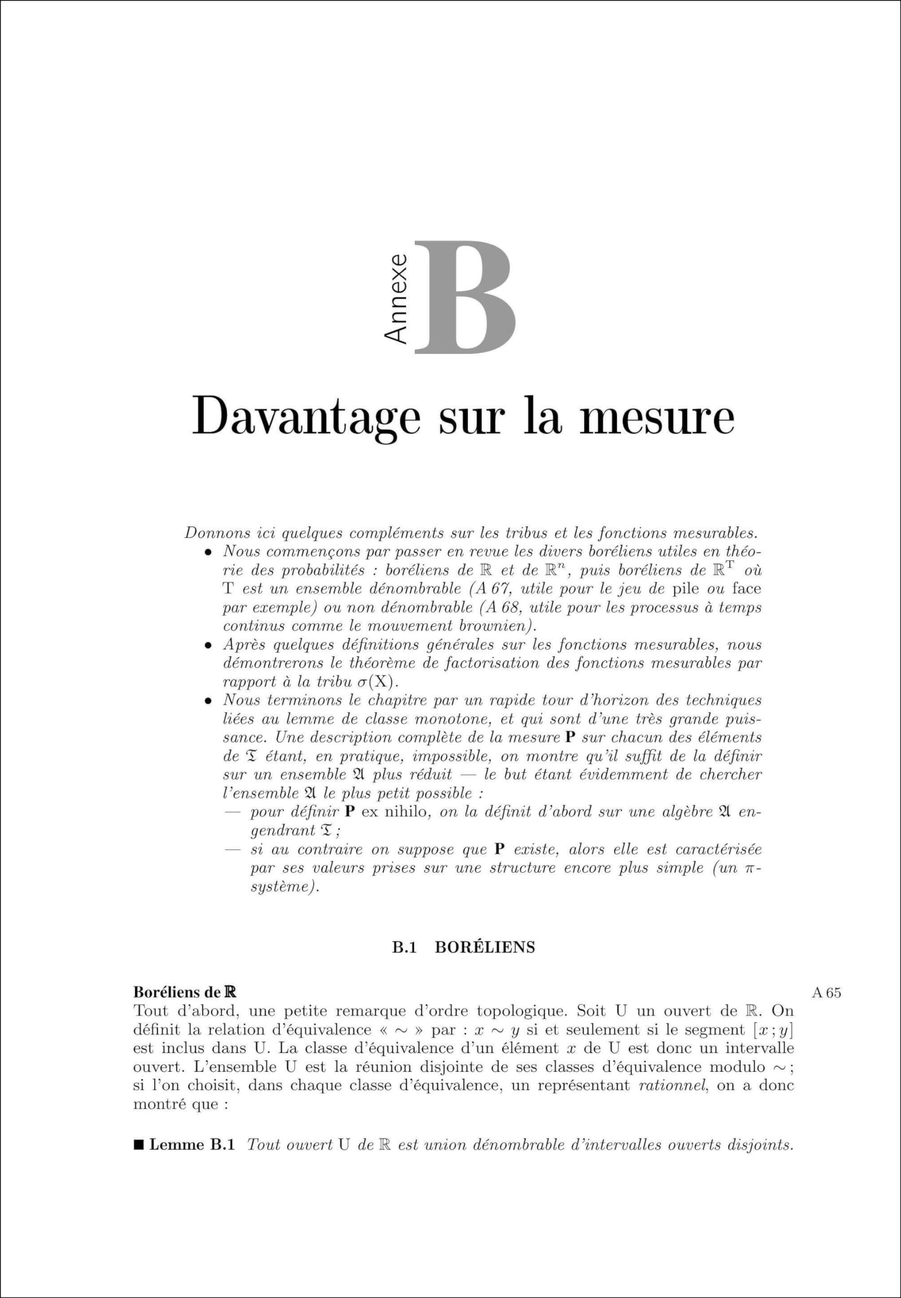 Probabilités pour les non-probabilistes