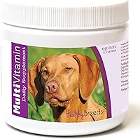 Vista 217 de Healthy Breeds Multivitamínico siberiano Husky para perros, suplemento diario recomendado por veterinarios, sabor a tocino, 60 masticables suaves