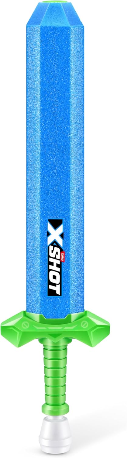 XSHOT Water Warfare Sword 2 Pack, Dual Play Toy, Sword Play and Water Battles, Big Toy for Children, Teen and Adults