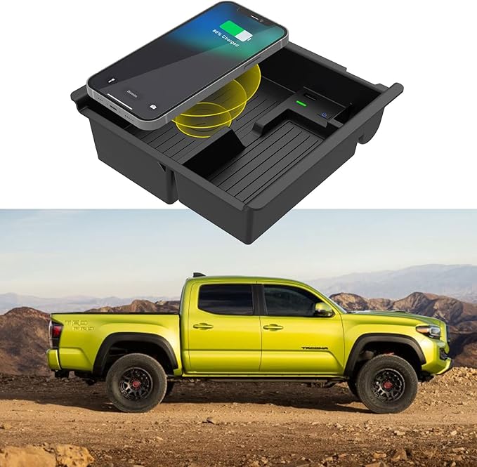 Amazon.com: CarQiWireless Wireless Charger for Toyota Tacoma ...