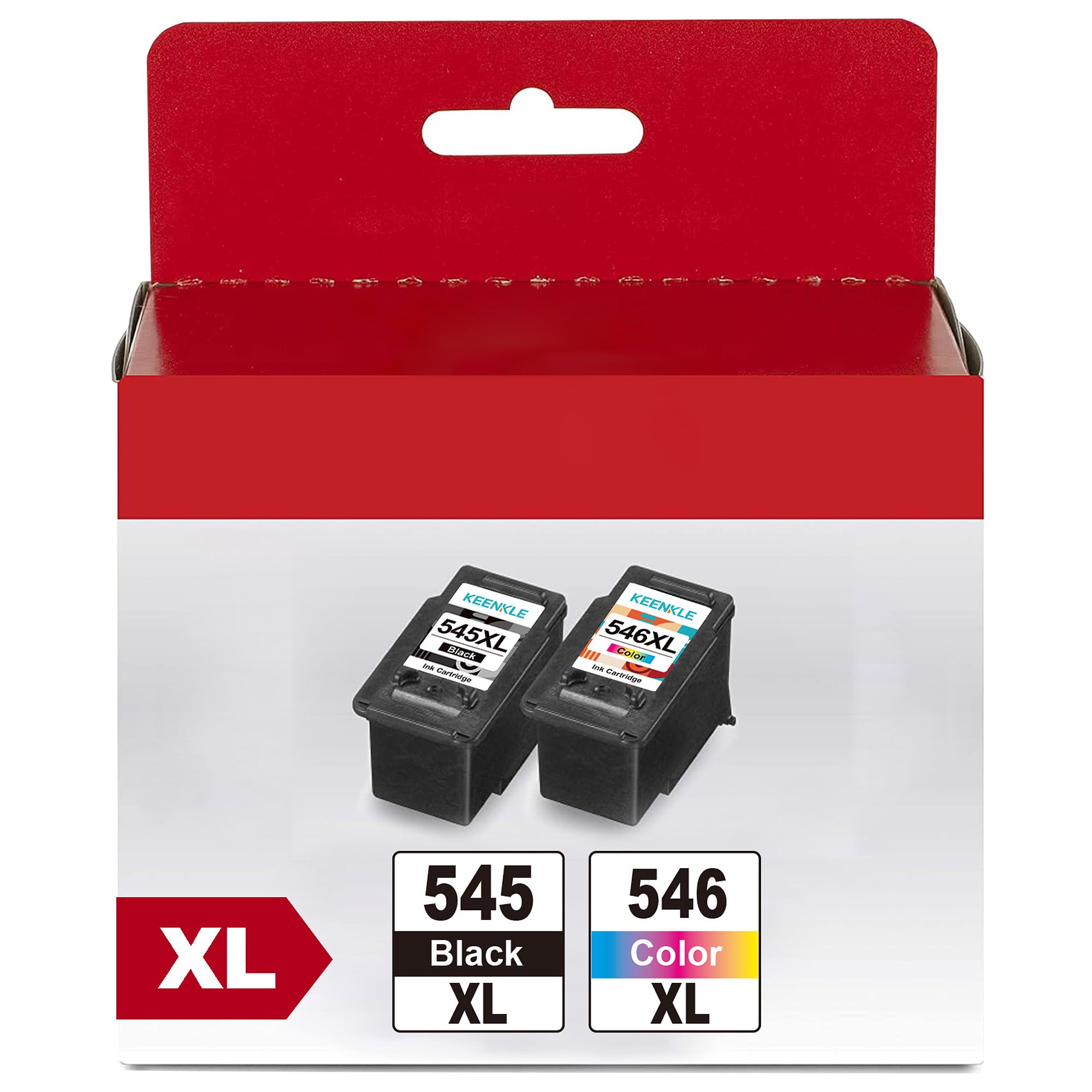 PG-545XL 545 XL Schwarz Druckerpatronen für Canon PG 545 XL 545XL, für Canon Pixma TS3450 MG2550S MG2555S TR4550 TR4551 TS3150 TS3151 MG2950 MG3050 MX490 MX495 iP2850 MG2450 MG3053 Druckers (2er-Pack)