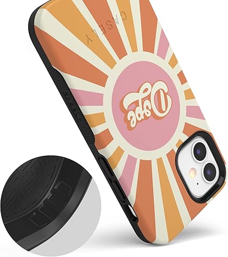 Miniatura 9 de Casely Funda de teléfono para iPhone 11  Arte del caos  Funda de calavera muerta agradecida para 11