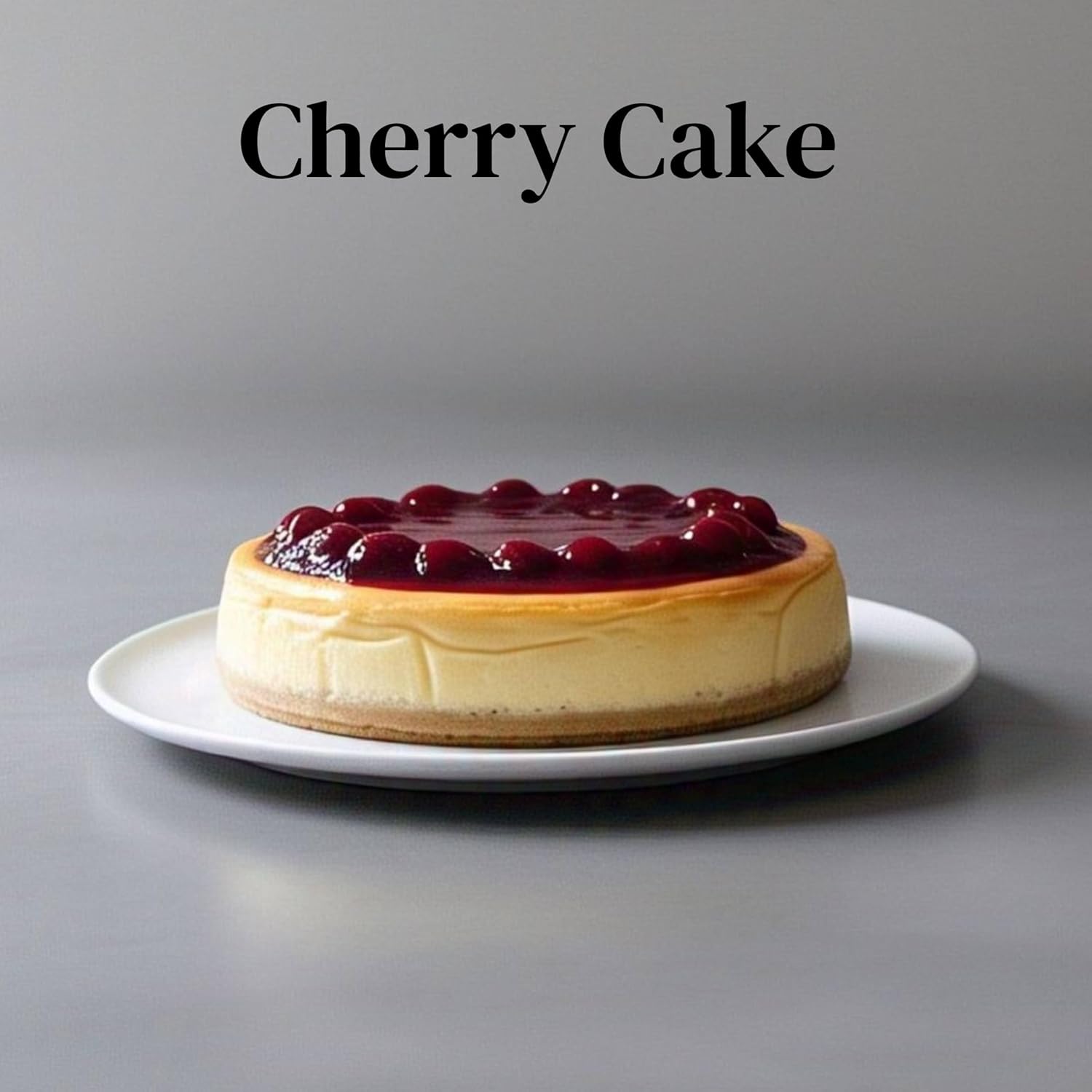 Andy Anand Luxurious Cherry Layer Cake - 9 inch, 2.9 lbs, Handcrafted Fresh Cake with Real Cherry Filling, No Preservatives, Birthday & Celebration Cake Gift Delivery