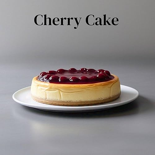 Miniatura 3 de Andy Anand's Pastel de cereza sin azúcar, 9 pulgadas, saborea lentamente para una experiencia increíble con una sensación lujosamente cremosa.