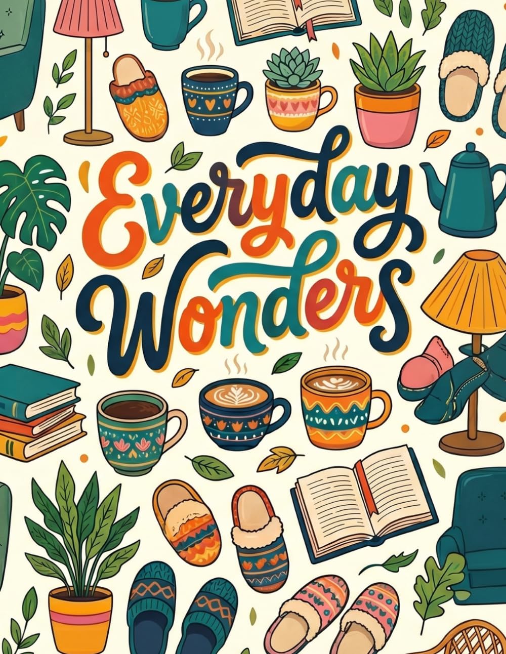 Everyday Wonders: A Relaxing Coloring Book of Simple Objects and Cozy Scenes