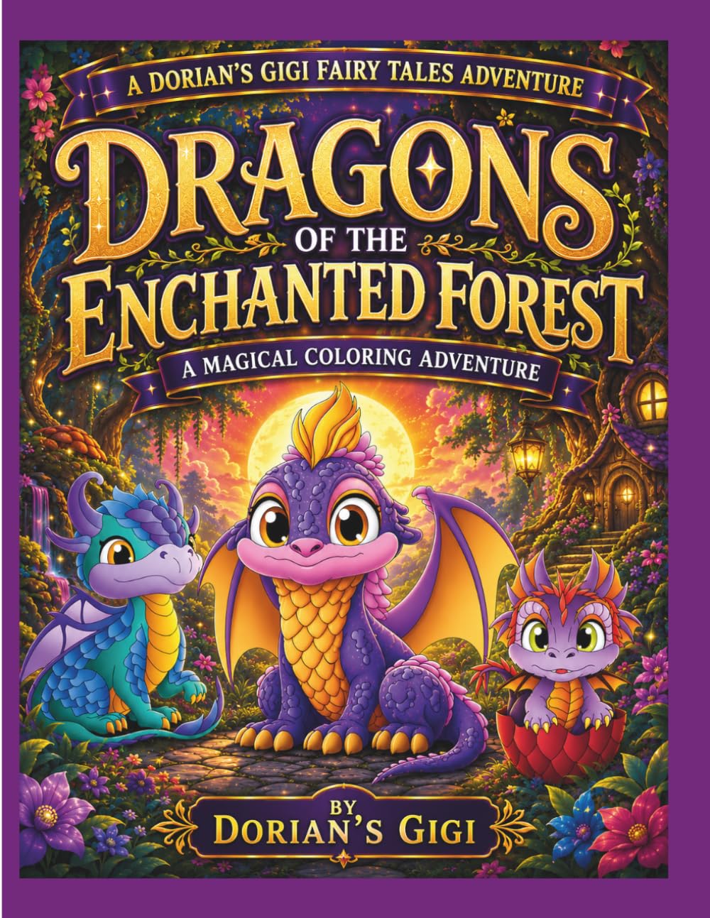 DRAGONS OF THE ENCHANTED FOREST: A MAGICAL COLORING ADVENTURE (A DORIAN'S GIGI FAIRY TALES ADVENTURE)