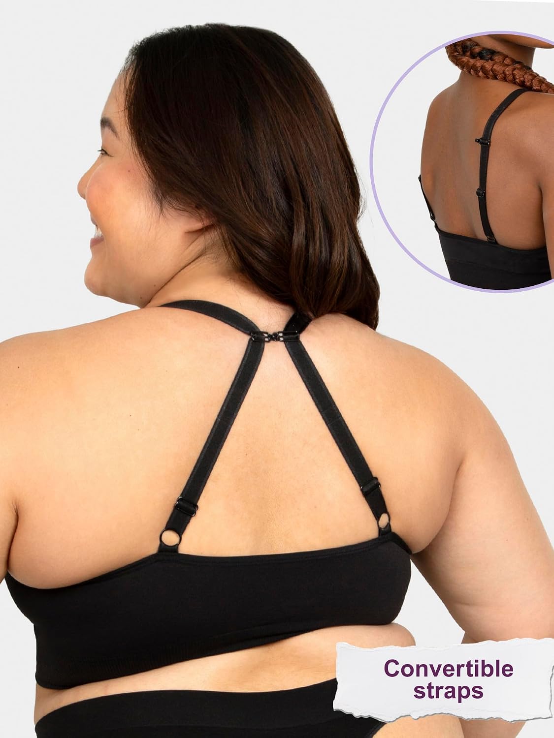 Fruit of the Loom A Fresh Collection So Comfy 2-Pack Women's Seamless Bralettes – Your New Everyday Essential