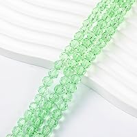 Vista 17 de 200 cuentas de cristal redondas de champán de 0.315 in para la fabricación de joyas