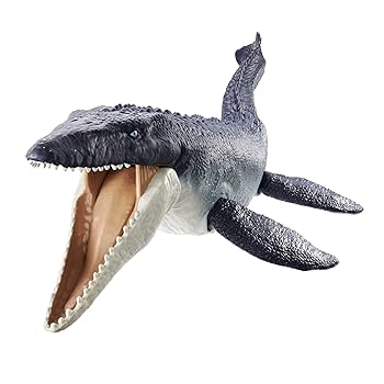 マテルジュラシック・ワールド　モササウルス　ティラノサウルス　3体セット Amazon.co.jp: マテル ジュラシックワールド(JURASSIC WORLD