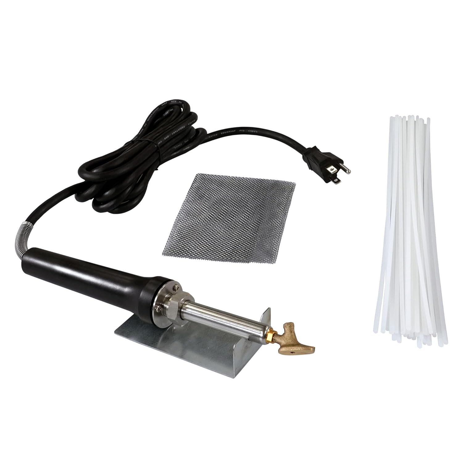 Polyvance Nylon Plastic Radiator Tank Repair Kit with 200-Watt Airless Welder