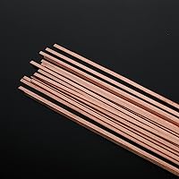 Vista 6 de Paquete económico de 1 libra BLUEFIRE JAgP-5 5% plata Phos cobre soldadura aleaciones industria BCuP-3 0.050 x 1/8 x 19.25 pulgadas equivalente a