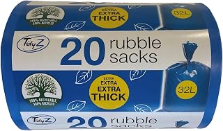 Tidyz 20 sacos de goma extrafuertes y resistentes