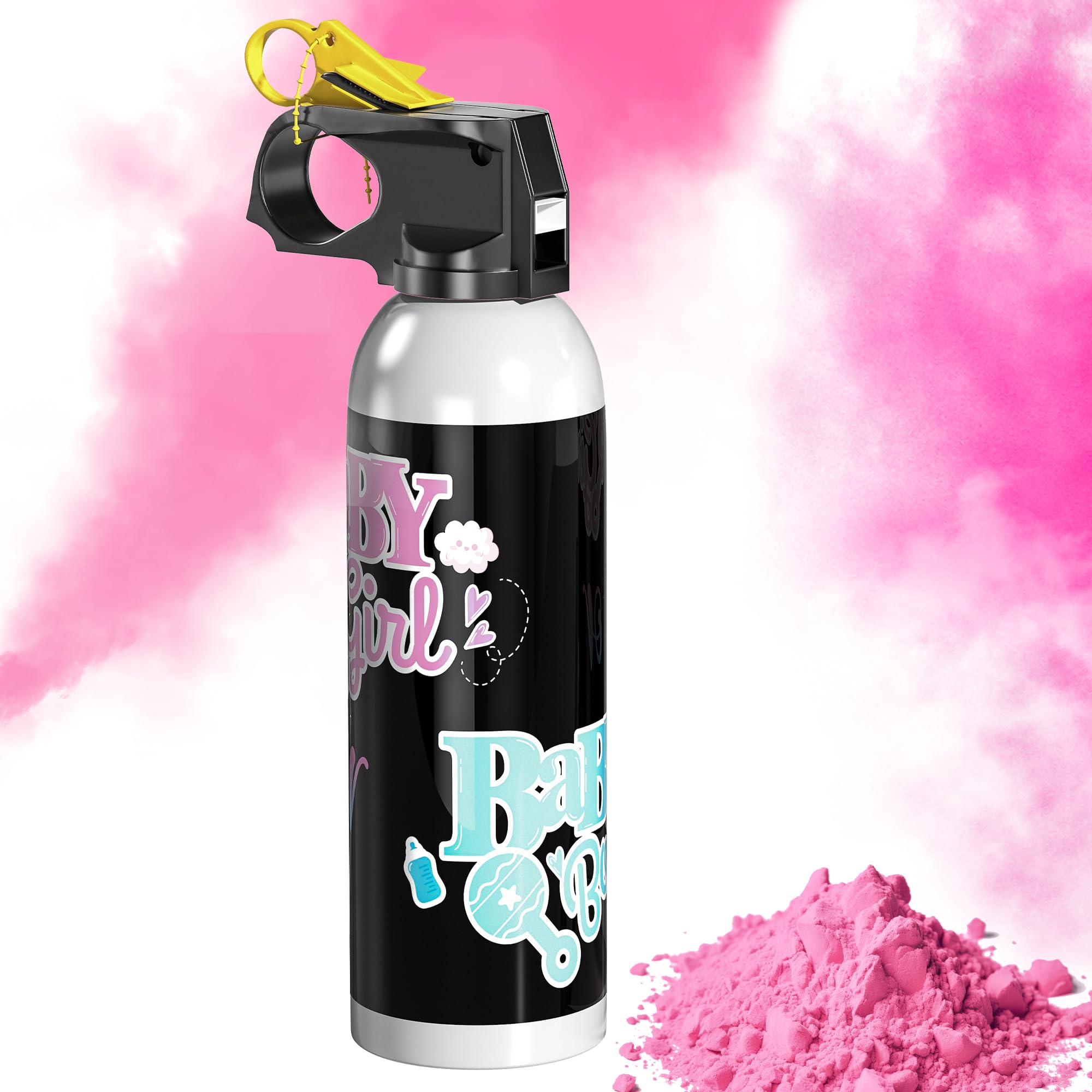 1 Pack Pink Gender Reveal Fire Extinguisher Color Blaster