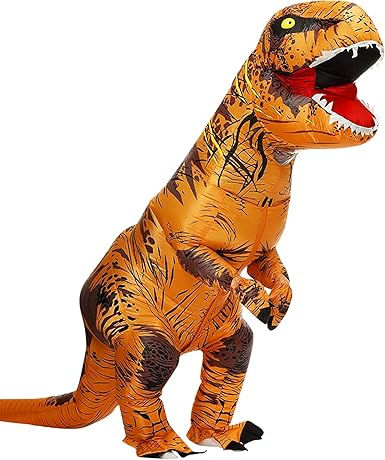 Déguisement Gonflable Costume En Lin Rose Corail Avec Lunettes De Soleil Costume Gonflable Adulte