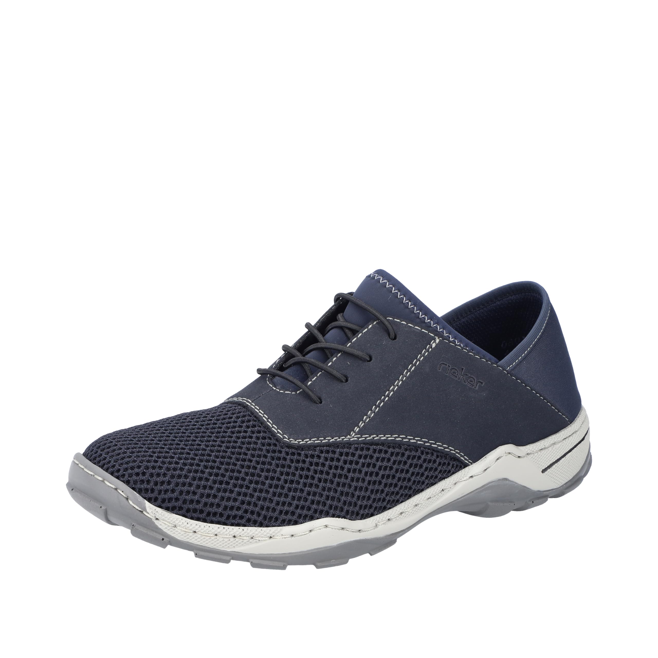 Rieker Men's 08015 Slippers, Blue, 9.5 UK