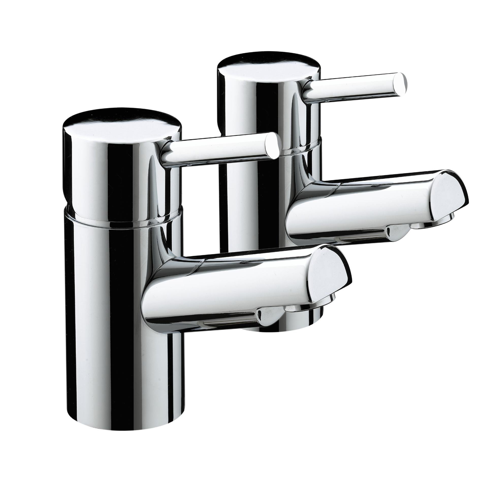 Bristan Chrome Pm 1/2 C Prism Basin Taps