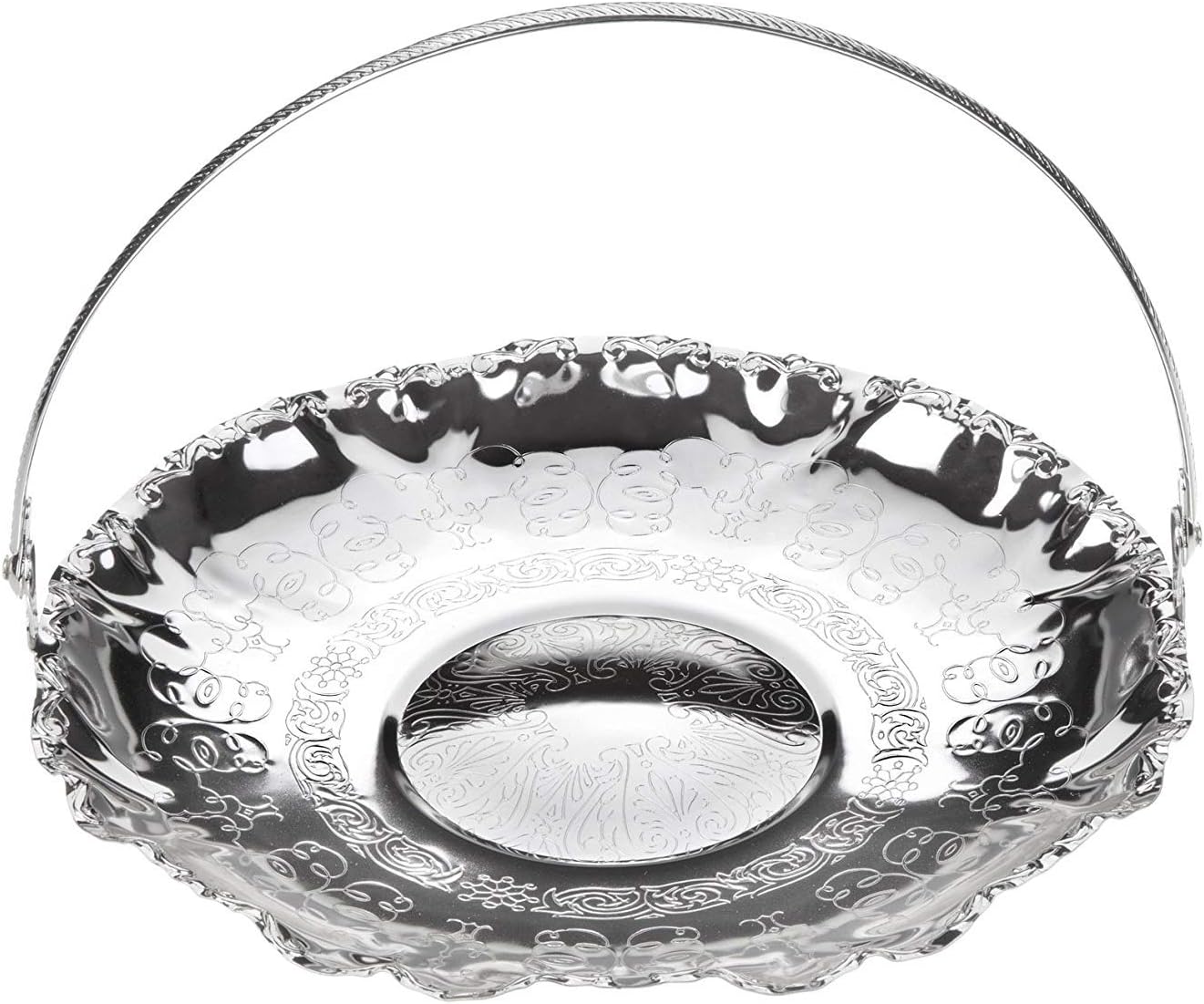 Cake Plate Silver Plated Made in England.