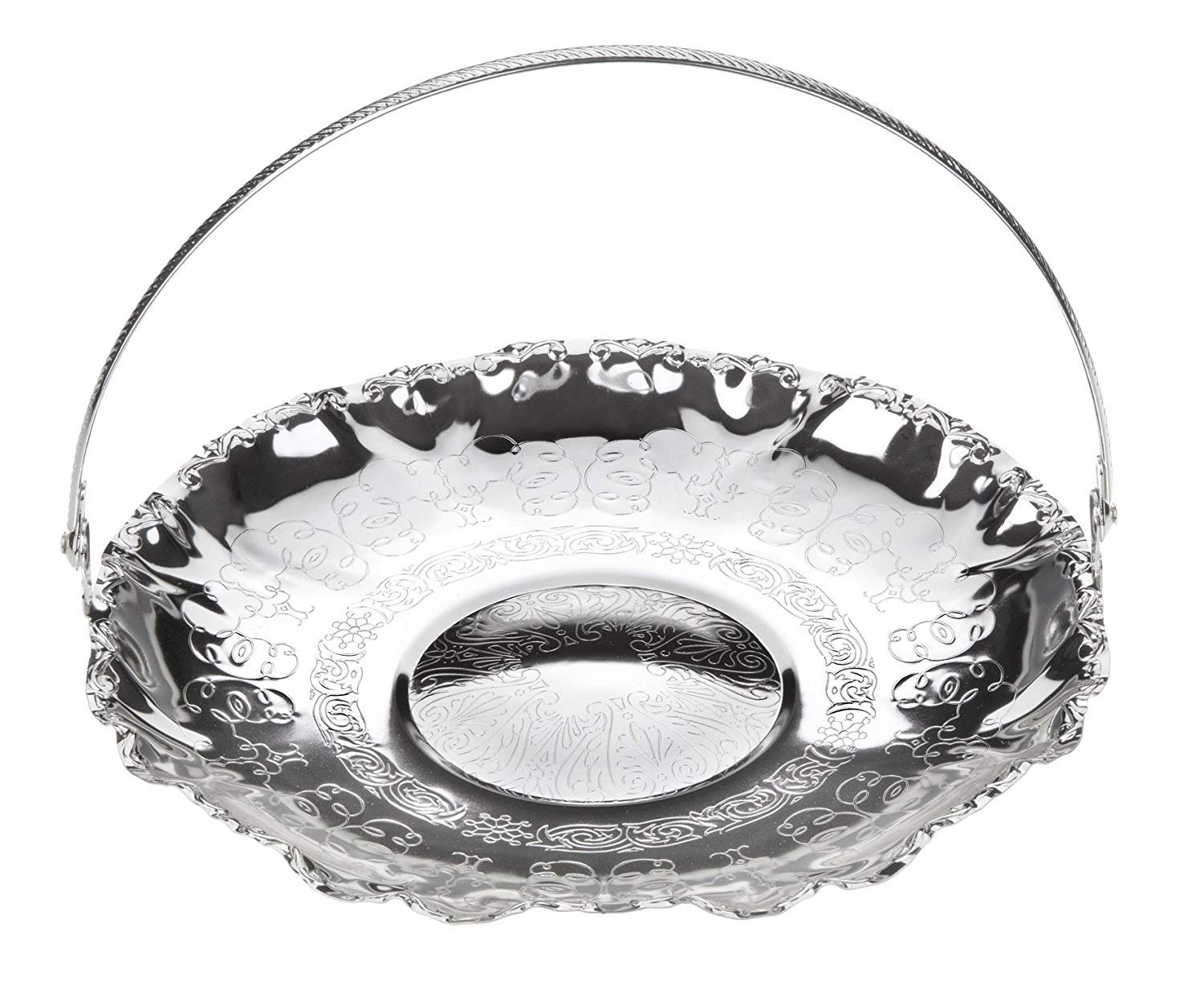 Cake Plate Silver Plated Made in England.