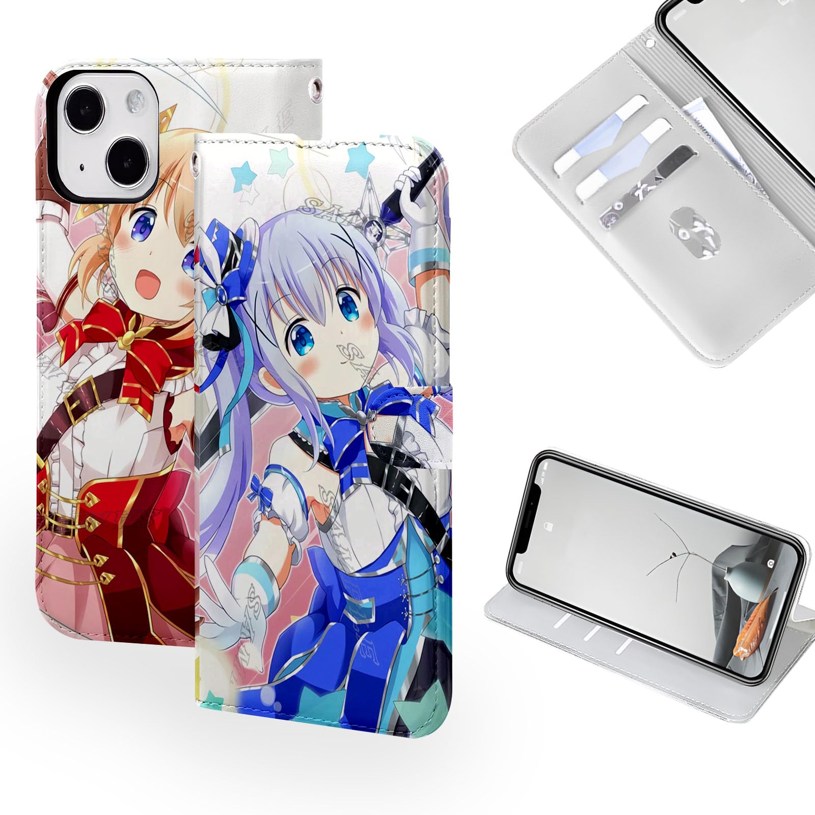 ご注文はうさぎですか　スマホケース ご注文はうさぎですか？BLOOM』手帳型スマホケース チノ | 人気