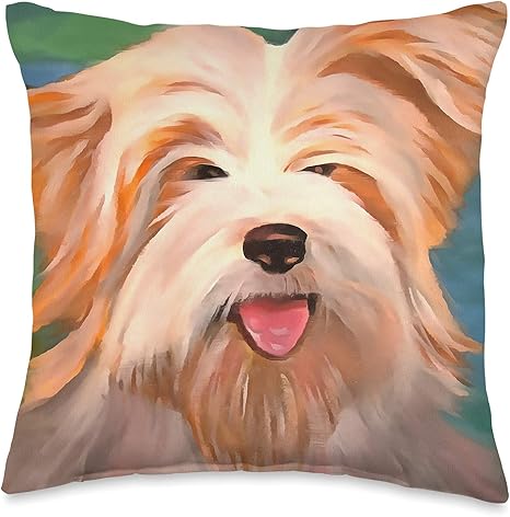 pet portrait pillow