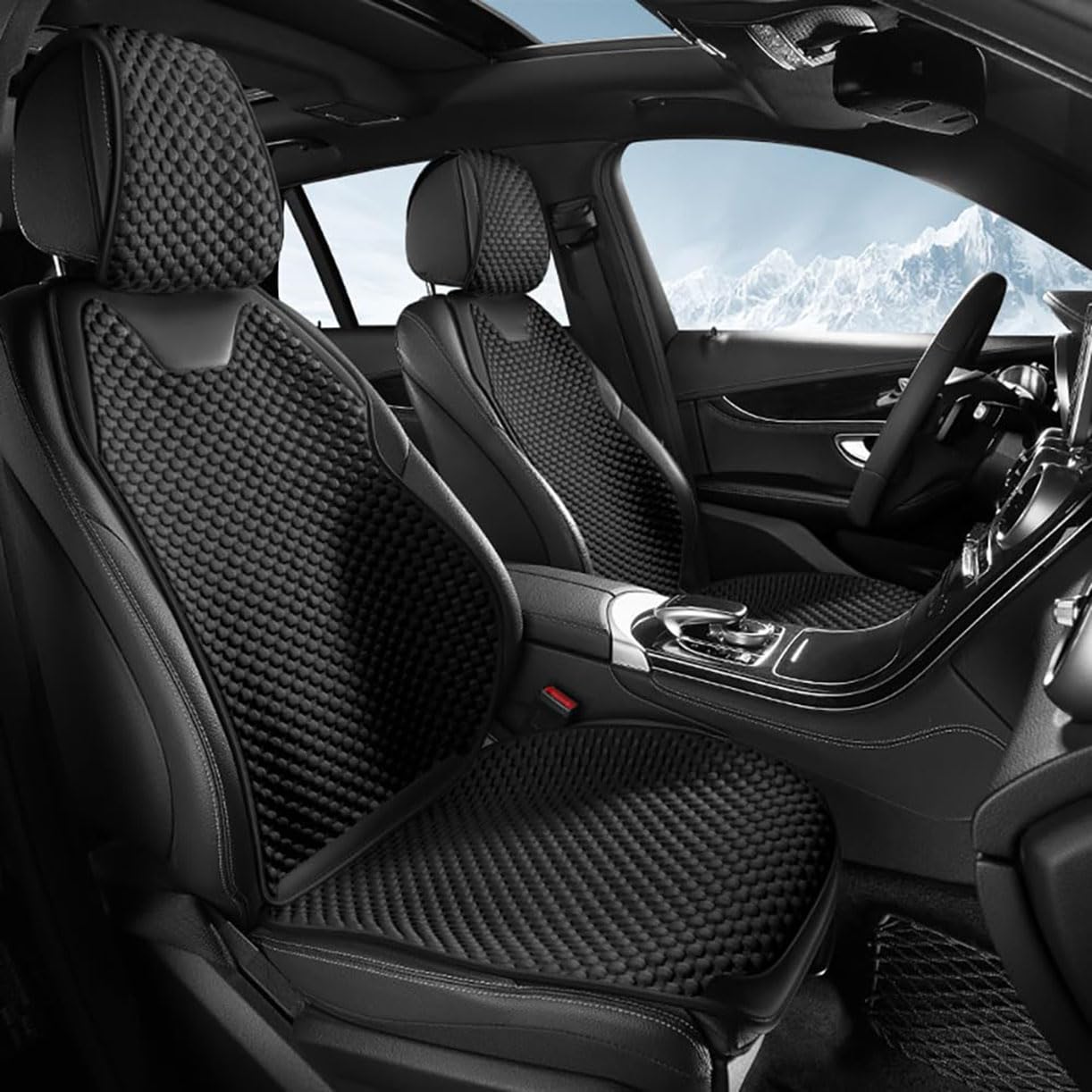 Poduszka na fotel samochodowy, podkładka na siedzenie kierowcy, domowe krzesło biurowe do samochodu, do Mazda RX-8 2008-2012, B-2Seats B