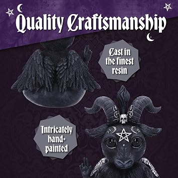 Nemesis Now Cult Cuties Baphoboo Figurine, Black, 14cm