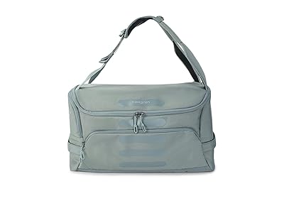 Hedgren Sojourn Tote Handbags Grey/Green, Polyester
