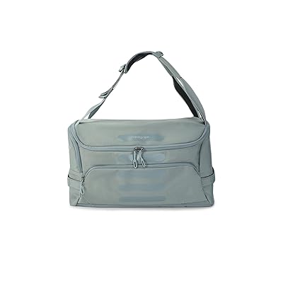 Hedgren Sojourn Tote Handbags Grey/Green, Polyester