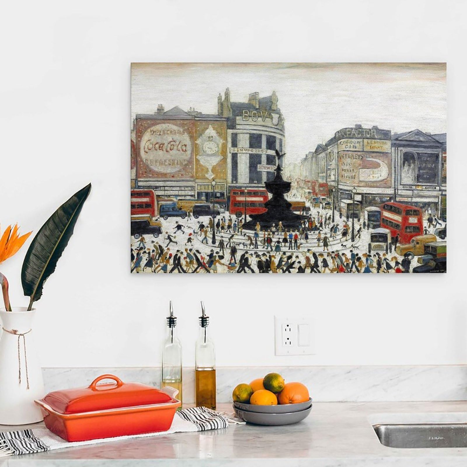 Amazon.co.jp: L. S. Lowryローレンススティーヴンラウリー絵画作品