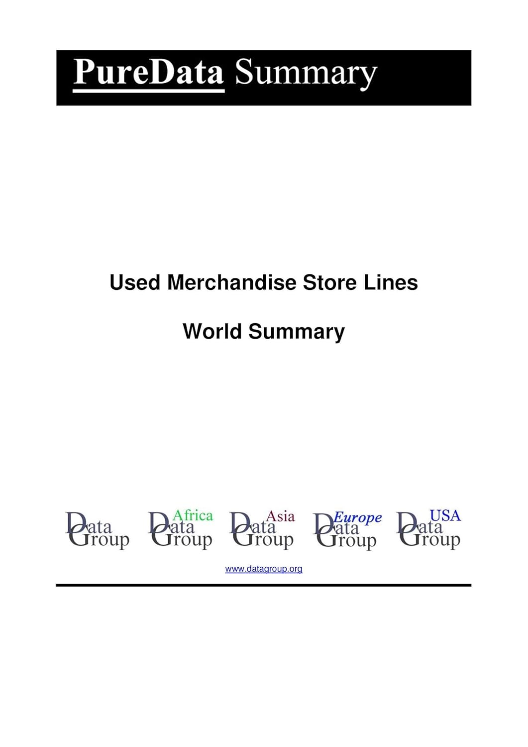 Used Merchandise Store Lines World Summary: Market Values & Financ