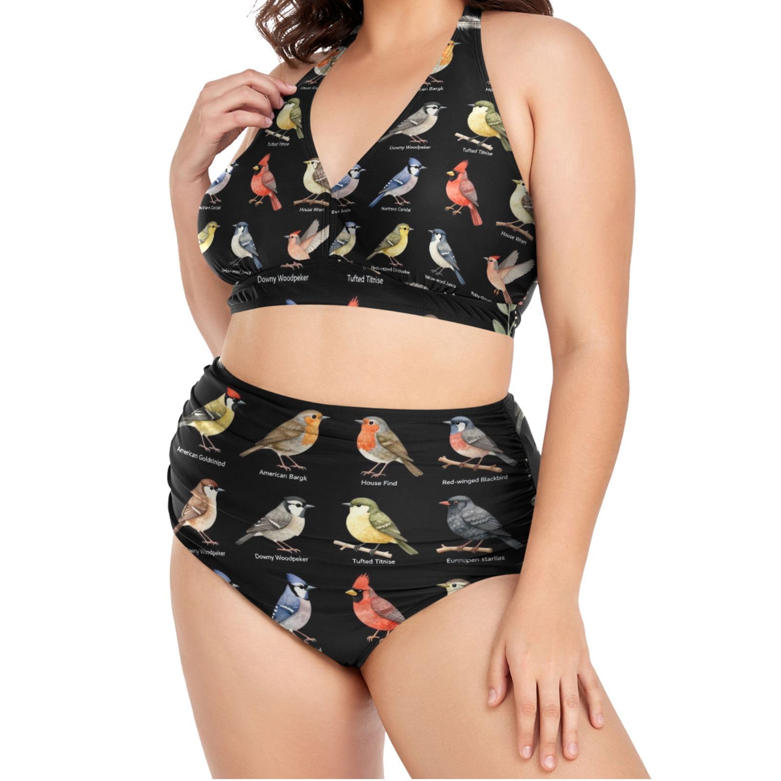 FRODOTGV Costumi da bagno da donna curvy, da L a 4XL