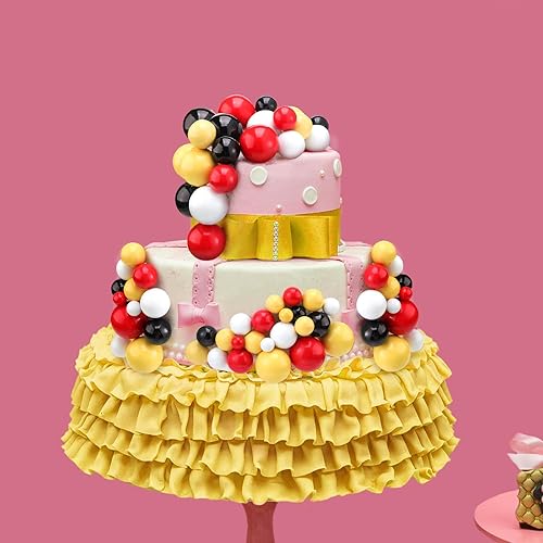 Miniatura 183 de 108 bolas para decoración de tartas, decoración de cupcakes, globos de espuma para hornear pasteles, boda, aniversario, decoración de cumpleaños