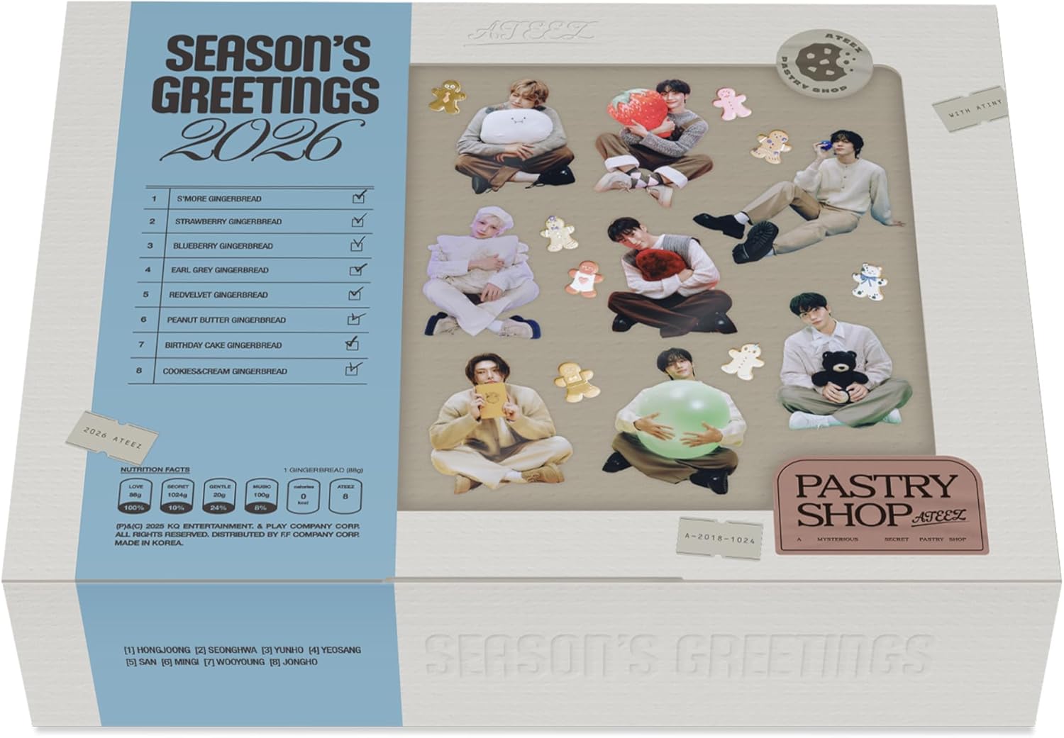 A-TEEZ 2026 SEASON'S GREETINGS Photobook [Pastry Shop]