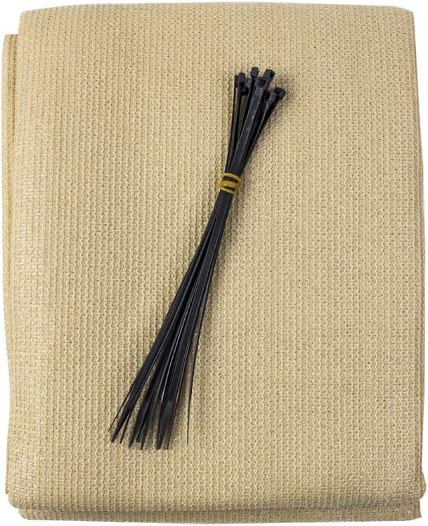 Privacy Fence Screen Windscreen Mesh for Balcony Porch Deck Outdoor Protection Fencing Shield Net for Patio Pool Backyard Rails - 39'' x 197''