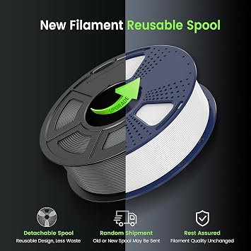 SUNLU 3D Printer Filament PLA Plus 1.75mm 2KG, SUNLU Neatly Wound PLA Filament 1.75mm PRO, PLA+ Filament for Most FDM 3D Printer, Dimensional Accuracy +/- 0.02 mm, 1 kg Spool, 2 Packs, Black+Black