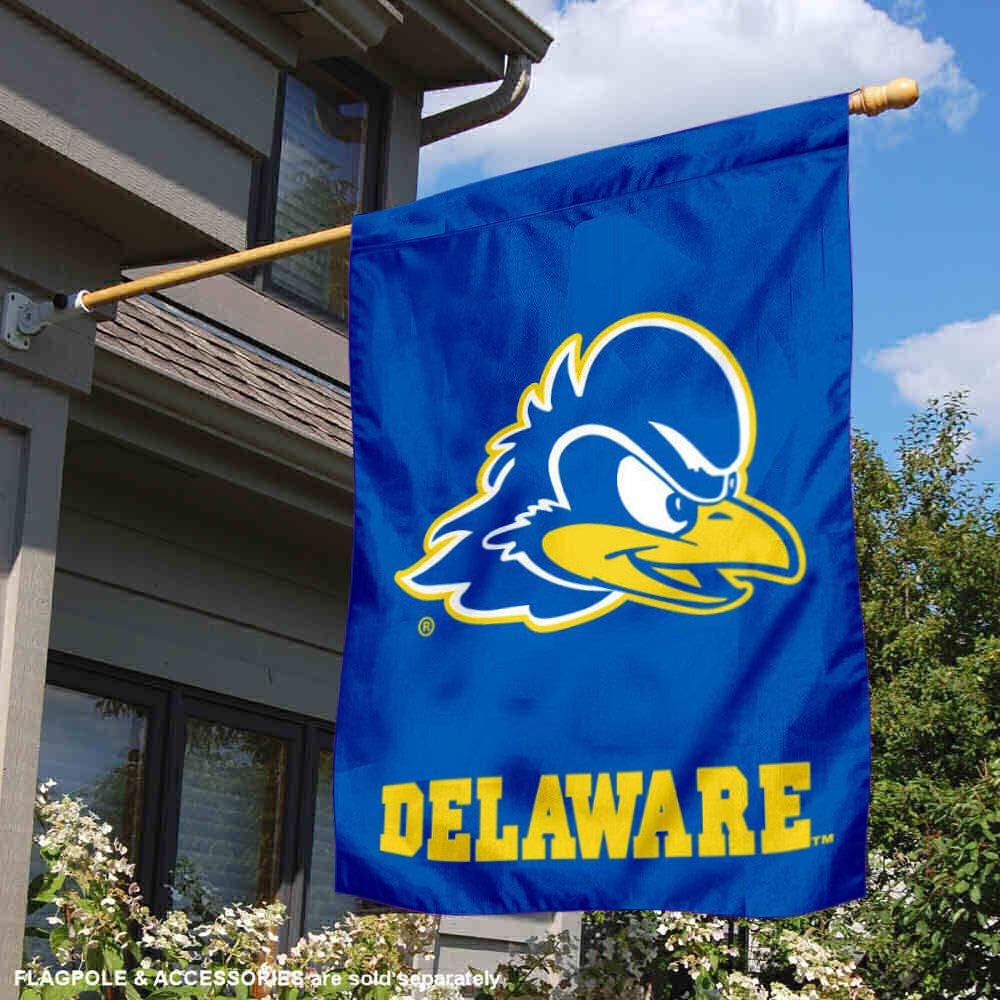 Delaware Blue Hens House Flag Banner - Image 2