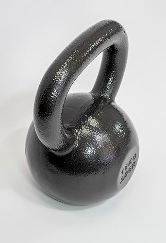 Miniatura 6 de Ader Sporting Goods Premier - Juego de pesas rusas con soporte para pesas rusas y DVD (5,10,15,20,25,30,35,40,45,50, 62 libras)