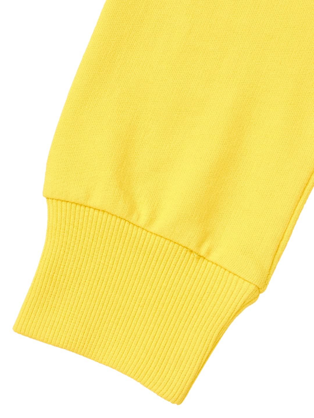 8 Years Girls Sweatshirt By Cub McPaws | Cotton Round Neck Full Sleeves Kids Pullover Sweatshirt for Girls| Yellow Girls Winter Wear with Graphic Print | 8-9 Years 2