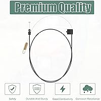 Vista 5 de Cable de velocidad única 946-04728A 746-04728 para cortacésped MTD Troy-Bilt TB200 TB210 TB430 RM410