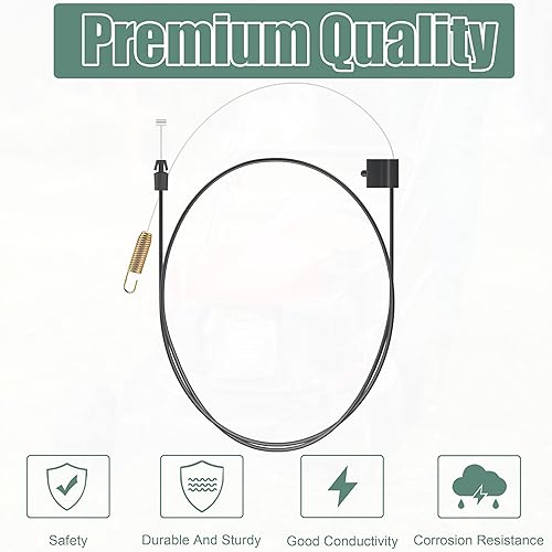 Miniatura 5 de Cable de velocidad única 946-04728A 746-04728 para cortacésped MTD Troy-Bilt TB200 TB210 TB430 RM410