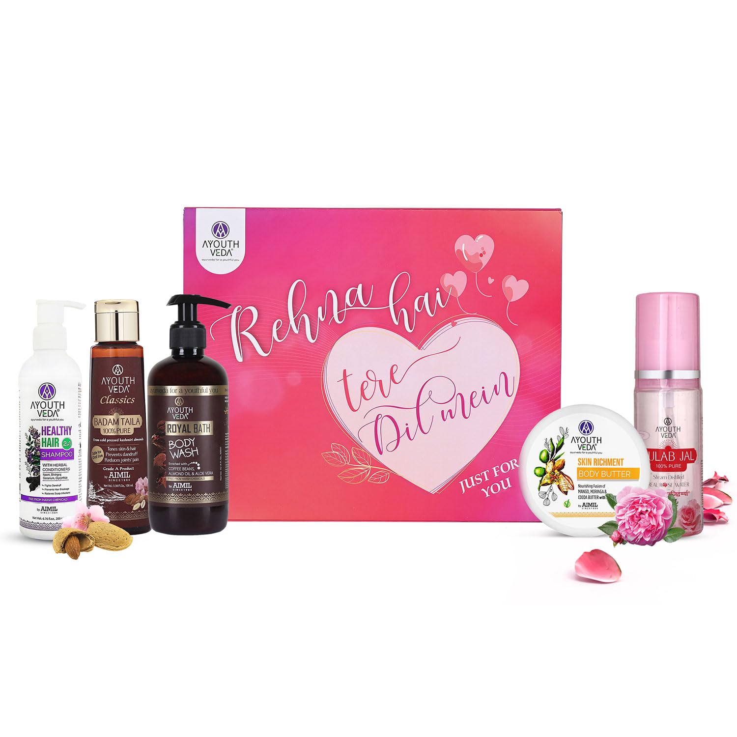 Ayouthveda New Year Special Gift Hamper | Complete Body Care Kit for All Occasions | Set Of Five-image-7