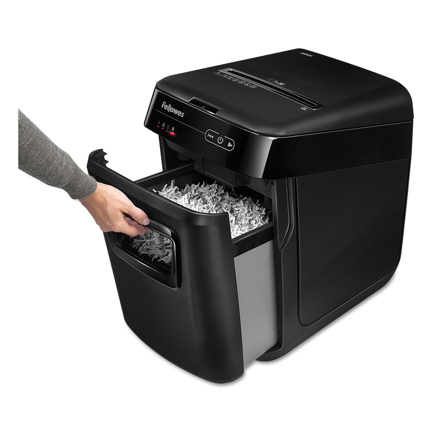 【美品】Fellowes シュレッダー 200C Amazon.com : Fellowes AutoMax 200C Cross-Cut Auto Feed 2-in