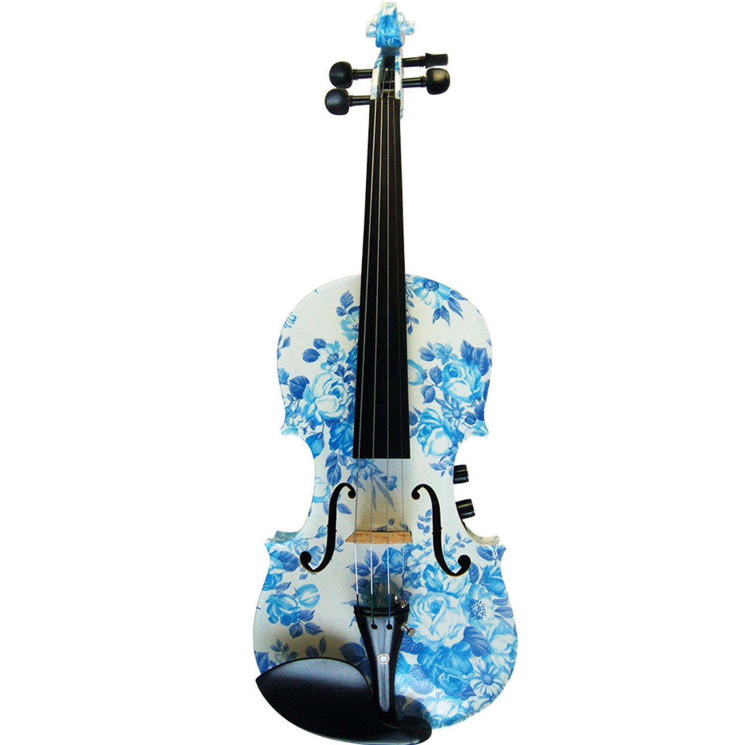 Aliyes - Violino elettrico e acustico fatto a mano da donna/gril 4/4 in legno massello con raccordi in ebano, YSDS-1201.