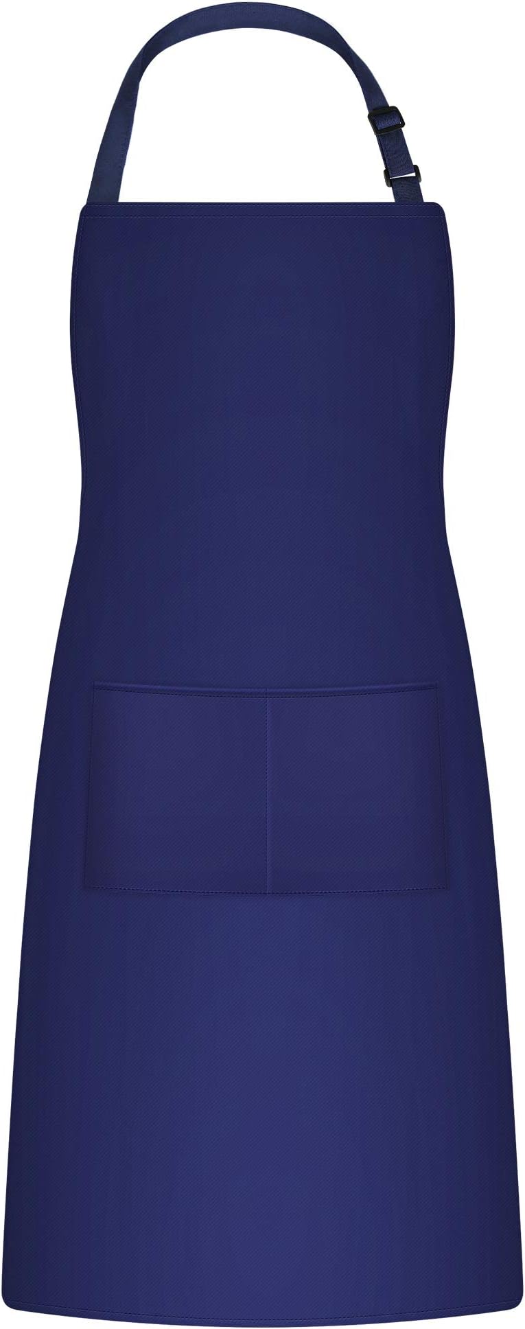 KA018NB Adjustable Bib Apron, Blue